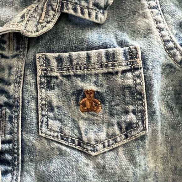 Baby Gap Jean Button Down Shirt - Picture 5 of 6